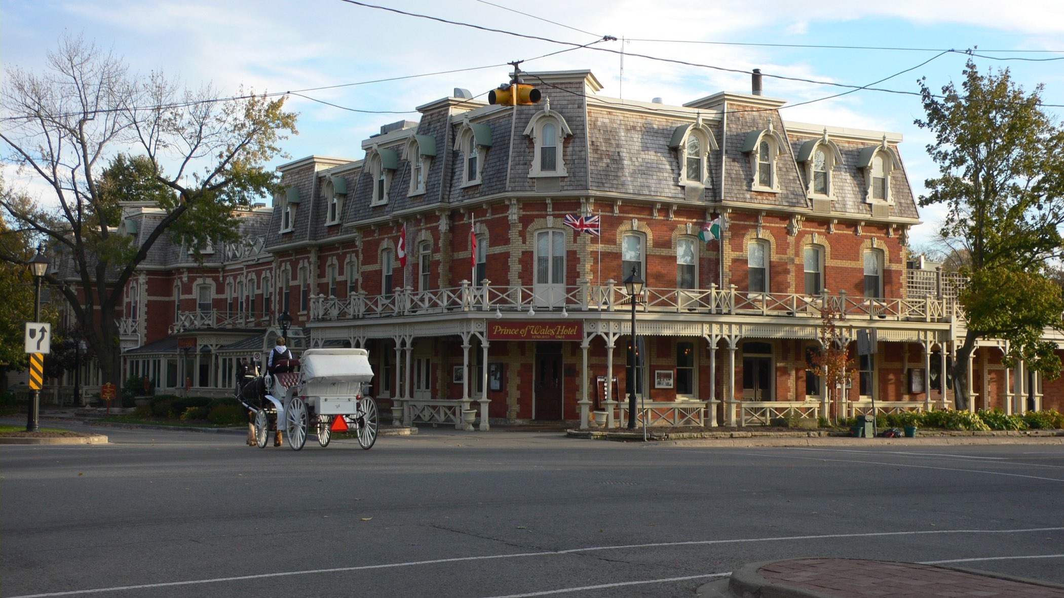 The historic Prince of Wales Hotel in Niagara-on-the-Lake
